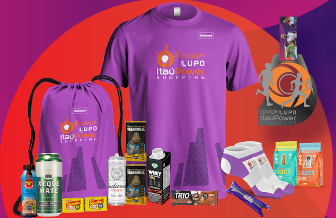 9ª Corrida Lupo Itau Power Shopping - Kit